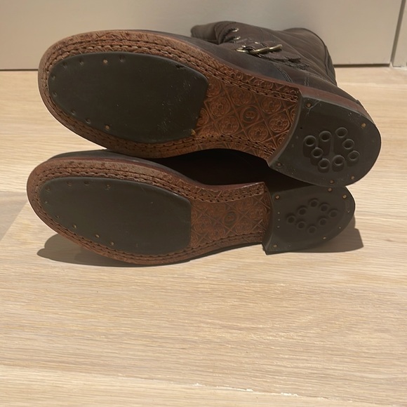 Timberland Lucile buckle dark brown leather riding boots - Picture 7 of 7